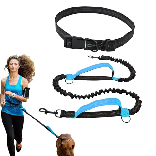 Dtaigou Laufseil für Hunde, freihändig, Gürtel, Laufseil für Hunde | Seil zum Spazierengehen mit Hunden,Multifunktionales freihändiges Hundeseil, reflektierendes Hundeseil zum Gehen, Laufen, Training von Dtaigou