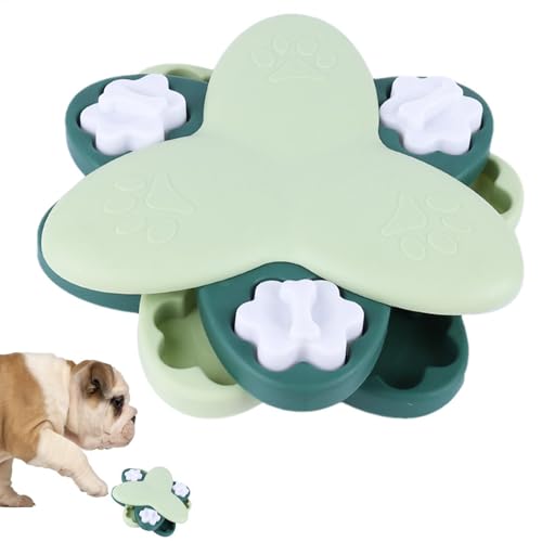 Dtaigou Puppy Feeder Spielzeug - Dreischichtiges Hund Slow Feeder Puzzle | Mentale Stimulationsspiele, Bereicherung Welpenspielzeug für kleine mittelgroße große Welpen zu Hause, Outdoor-Reisen von Dtaigou