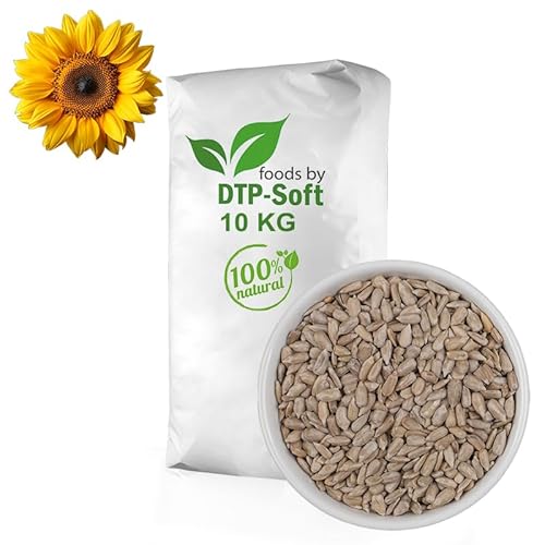 10 kg geschälte Sonnenblumenkerne Streufutter Wildfutter für Vögel von Dtp-soft