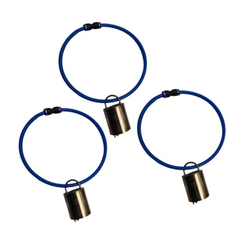 Dualoai 3er Pack Halsbänder mit Glöckchen für Schafe Und Ziegen, Nutztierausrüstung, L Dualoai 3er Pack Halsbänder mit Glöckchen für Schafe Und Ziegen, Nutztierausrüstung, L von Dualoai