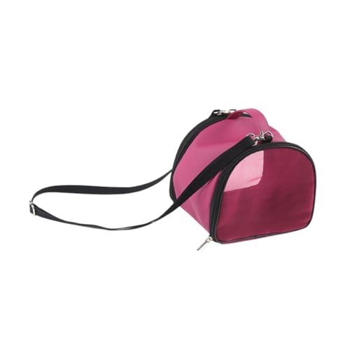 Dualoai Hamster -Trägerbeutel Transport Bag Travel Carrier Outdoor -Beutel für Zuckerglider Ratten, Rosa von Dualoai