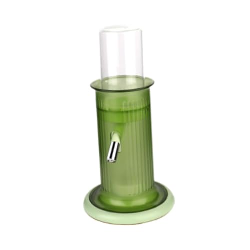 Dualoai Hamster Wasserflasche Haustier Wasser Trinkflasche Auto Food Feeder Kleintier Waterer für Katzen, GrÜn von Dualoai