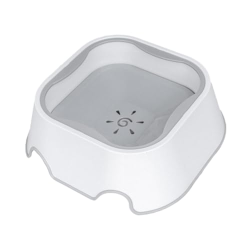 Dualoai Hunde Schüssel Katzenschüssel Wasser Floating Bowl Anti Slip Slow Feeder für Hunde Katzen Katzen von Dualoai