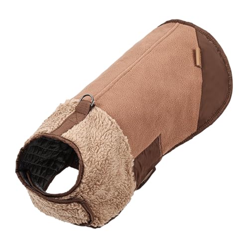 Dualoai Hunde Winterjacke für Haustiere mit Verstellbarer Passform Und Isoliertem Futter, L von Dualoai