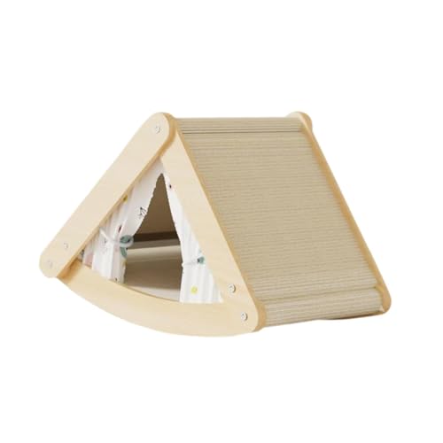 Dualoai Katzenkratzerhaus Dreieck Kätzchen Kratzer Kratzer Zum Ausruhen Spielen Dualoai Katzenkratzerhaus Dreieck Kätzchen Kratzer Kratzer Zum Ausruhen Spielen von Dualoai