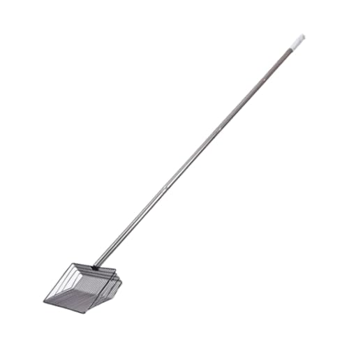 Dualoai Metall Katzenstreu Scooper Huhn Scooper Mehrzweck Hohl Design Katzenstreu Sieb, 139 cm von Dualoai