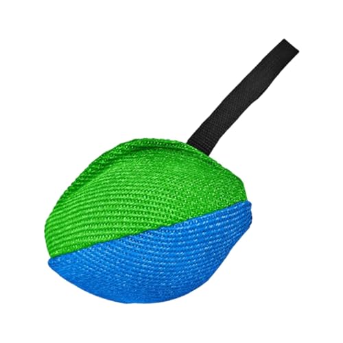 Dualoai Zerrball Spielzeug für Hunde Zum Trainieren Und Spielen mit Griff für Haustiere, Blau Grün Dualoai Zerrball Spielzeug für Hunde Zum Trainieren Und Spielen mit Griff für Haustiere, Blau Grün von Dualoai