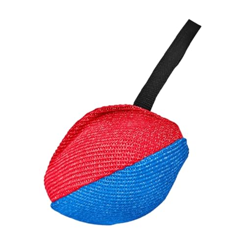 Dualoai Zerrball Spielzeug für Hunde Zum Trainieren Und Spielen mit Griff für Haustiere, Rotblau Dualoai Zerrball Spielzeug für Hunde Zum Trainieren Und Spielen mit Griff für Haustiere, Rotblau von Dualoai