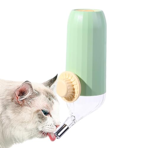 Dubbulon Hamster-Wasserflasche ohne Tropfen,Hamster-Wasserflasche,Großer Hamster-Wassernapf mit 700 ml Fassungsvermögen | Hamsterzubehör Meerschweinchen-Wasserflasche für Kleintiere von Dubbulon