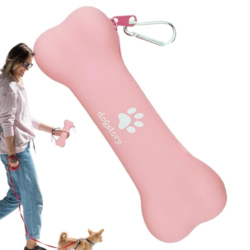 Dubbulon Hunde-Leckerli-Beutel für das Training,Hunde-Leckerli-Beutel | Welpen-Snacktasche mit Karabiner,Kleine Trainingstasche für Welpen-Leckerli, tragbare Hunde-Leckerli-Tasche für Camping, Reisen von Dubbulon