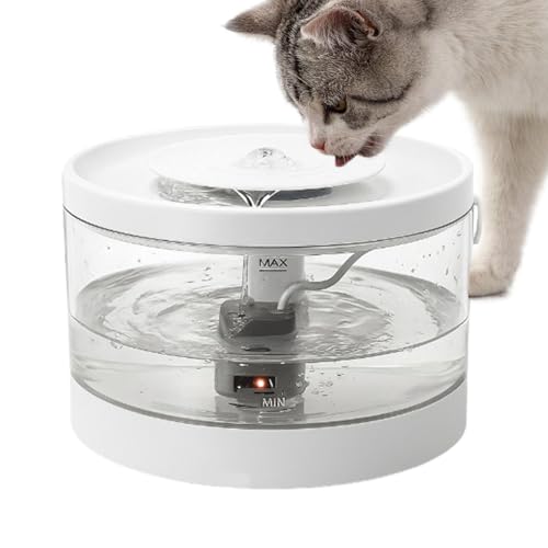 Dubbulon Katzen Trinkbrunnen,Automatische Trinkstation | Mit Filter Leise Smarte Wasserversorgung Für Katzen Hunde Reise Dubbulon Katzen Trinkbrunnen,Automatische Trinkstation | Mit Filter Leise Smarte Wasserversorgung Für Katzen Hunde Reise von Dubbulon