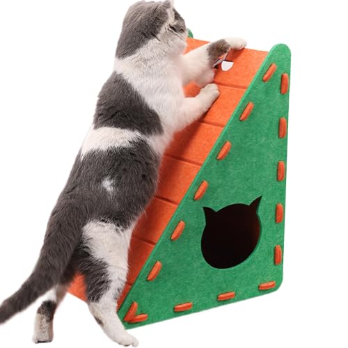 Katzenkratzbrett für Innenräume - Filz Dreieckige Kratzunterlage Für Katzen,Möbelschützer Klettermatte Für Sofa Teppich Zum Spielen Ausruhen Indoor Training Haushalt Katzenkratzbrett für Innenräume - Filz Dreieckige Kratzunterlage Für Katzen,Möbelschützer Klettermatte Für Sofa Teppich Zum Spielen Ausruhen Indoor Training Haushalt von Dubbulon