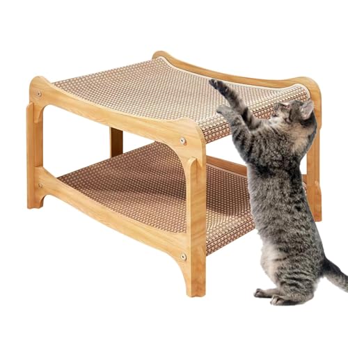 Kratz- und Entspannungsbereich für Katzen, Abnehmbares Doppelseitiges Katzen Kratzbrett, Langlebige Ruhefläche Mit Spielmöglichkeit Für Alle Kratz- und Entspannungsbereich für Katzen, Abnehmbares Doppelseitiges Katzen Kratzbrett, Langlebige Ruhefläche Mit Spielmöglichkeit Für Alle von Dubbulon