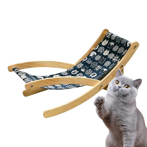 Dubbulon Kratzliege Für Katzen - Verstellbare Katzenliege - Faltbares Platzsparendes Möbel Für Reise Kleine Räume Balkon Dubbulon Kratzliege Für Katzen - Verstellbare Katzenliege - Faltbares Platzsparendes Möbel Für Reise Kleine Räume Balkon von Dubbulon