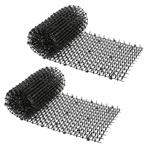 Duendhd 2 x Matte mit Spikes, Hunde-Tier-Spikes, Abschreckungsmatte, für drinnen und draußen, Matte für den Garten von Duendhd