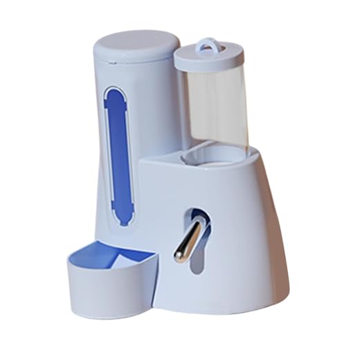 Duiaynke Automatischer Futterspender für Hamster, leicht, transparent, für Frettchen, Rennmäuse, Chinchillas, Blau, 80 ml Duiaynke Automatischer Futterspender für Hamster, leicht, transparent, für Frettchen, Rennmäuse, Chinchillas, Blau, 80 ml von Duiaynke