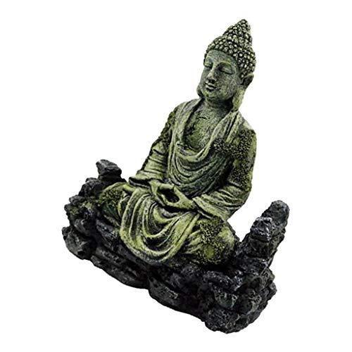 Duiaynke Buddha-Statue aus Kunstharz, 14 x 7 x 17,5 cm von Duiaynke