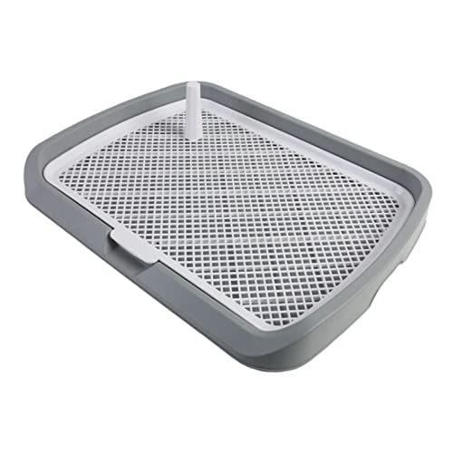 Duiaynke Puppy Litter Mesh Tray Hundetrainingstoilette für kleine und mittelgroße Hunde (Dunkelgrau) von Duiaynke