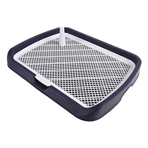 Duiaynke Puppy Litter Mesh Tray Hundetrainingstoilette für kleine und mittelgroße Hunde (Marineblau) von Duiaynke