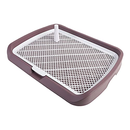 Duiaynke Puppy Litter Mesh Tray Hundetrainingstoilette für kleine und mittelgroße Hunde (Rosa) von Duiaynke