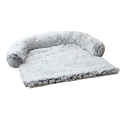 Duiaynke Self Pet atmungsaktive waschbare Decke, Sofa, Matratze, Welpensofa, luxuriöses Haustierkissen für Katzen, Hunde, Kaninchen (M, Grau) von Duiaynke