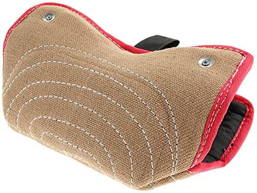 Dulcicasa Beisskissen Hundetraining, Beißkissen Armschutz, Beißwurst Beißkissen Spielzeug, Hundesport Spielzeug, 35x20x12 cm (Typ 1) von Dulcicasa