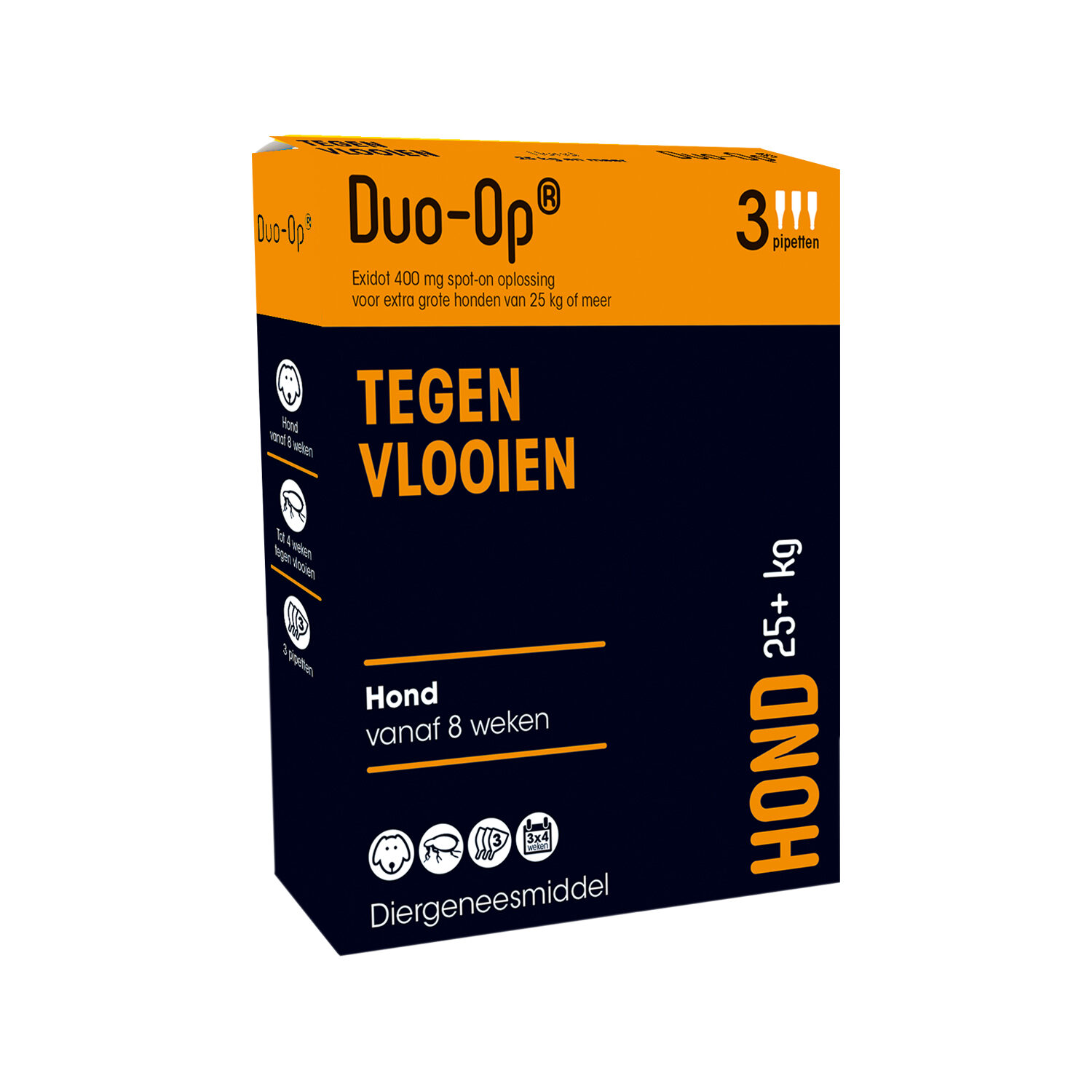 Duo-Op Hund ab 25 kg - 400 mg - 3 Pipetten von Duo-op