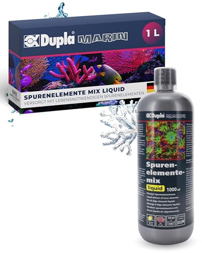 Dupla Marin Spurenelemente-Mix I 1000ml I flüssige Spurenelementmischung für Meerwasseraquarien I Liquid zur Nährstoffversorgung von Stein-und Weichkorallen, Muscheln, Kalkröhrenwürmern und Kalkalgen von Dupla Marin