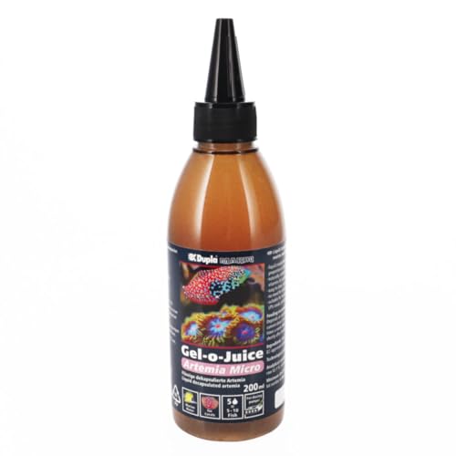 Dupla Marin Gel-o-Juice Artemia Micro, 200 ml - Flüssigfutter für Aquarienfische, Ideal auch für die Aufzucht von Jungfischen von Dupla Marin