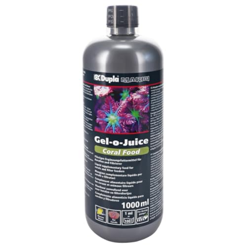 Dupla Marin Gel-o-Juice Coral Food, 1 Liter - flüssiges Ergänzungsfuttermittel für Korallen und niedere Tiere von Dupla Marin