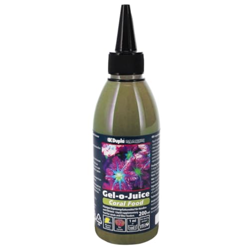 Dupla Marin Gel-o-Juice Coral Food, 200 ml - flüssiges Ergänzungsfuttermittel für Korallen und niedere Tiere von Dupla Marin