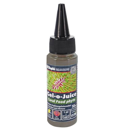 Dupla Marin Gel-o-Juice Coral Food Phyto, 200 ml - flüssiges Ergänzungsfuttermittel für Korallen & Co von Dupla Marin