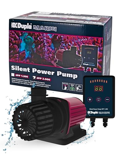 Dupla Marin Silent Power Pump I 1.200 l/h I Leistungsstarke Strömungspumpe für Aquarien I Leise & stromsparend I Optimale Zirkulation für Süß- & Meerwasser I Vielseitiges Aquarium Zubehör von Dupla Marin