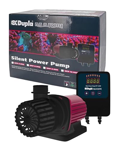 Dupla Marin Silent Power Pump I 12.000 l/h I Leistungsstarke Strömungspumpe für Aquarien I Leise & stromsparend I Optimale Zirkulation für Süß- & Meerwasser I Vielseitiges Aquarium Zubehör von Dupla Marin