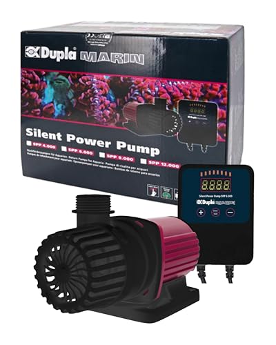 Dupla Marin Silent Power Pump I 6.000 l/h I Leistungsstarke Strömungspumpe für Aquarien I Leise & stromsparend I Optimale Zirkulation für Süß- & Meerwasser I Vielseitiges Aquarium Zubehör von Dupla Marin