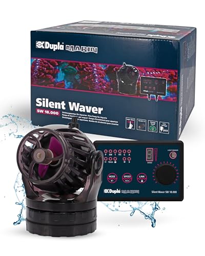 Dupla Marin Silent Waver 18.000 l/h I Strömungspumpe für Meeresaquarien I Leiser Betrieb & robuste Struktur I inkl. Wireless Link I Energieeffiziente Wasserzirkulation & Simple Installation von Dupla Marin