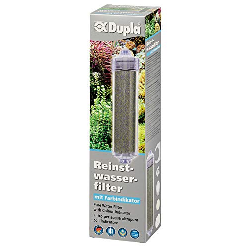 Dupla 80511 Reinstwasserfilter mit Farbindikator, entfernt Silikate, Nitrate, Schadstoffe und Salze, 500 ml von Dupla