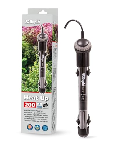 Dupla Heat Up 200 I 200 Watt Regelheizer für Aquarien I Aquarienheizer für Aquarien bis 250 L I energieeffizient und zuverlässig I Aquarium Heizstab I geeignet für Süßwasser- und Meerwasseraquarien von Dupla