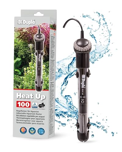 Dupla Heat Up 100 I 100 Watt Regelheizer für Aquarien I Aquarienheizer für Aquarien bis 150 L I energieeffizient und zuverlässig I Aquarium Heizstab I geeignet für Süßwasser- und Meerwasseraquarien von Dupla