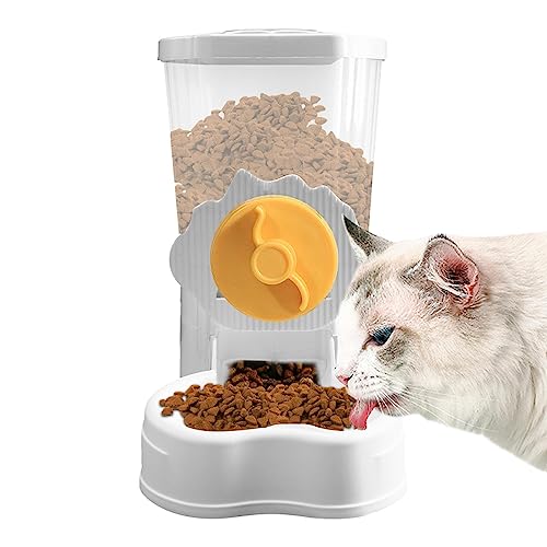 Hundefutterspender | Futter- und Tränke für Tierfutter - Abnehmbare Futterautomaten für Hunde, Frettchen, Igel, Welpen, Chinchillas, Kaninchen, Kätzchen und Katzen Duqulle von Duqulle