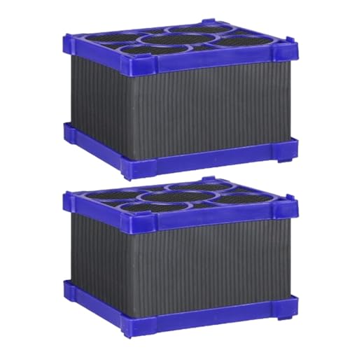 Duroecsain Cube Wasserfilter für Aquarien, Wasserfilter für Aquarien, Würfel, Aktivkohle, Wasserreiniger für Aquarien, mit hoher Effizienz, für Teiche, Aquarien, Tank von Duroecsain