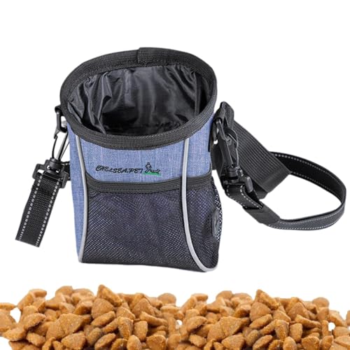 Duroecsain Hüfttasche für Hundetraining, Snack-Tasche für Hundetraining, Oxford-Hüfttasche mit Tasche für Hundetraining | tragbare Tasche für Hunde mit Gürtel von Duroecsain