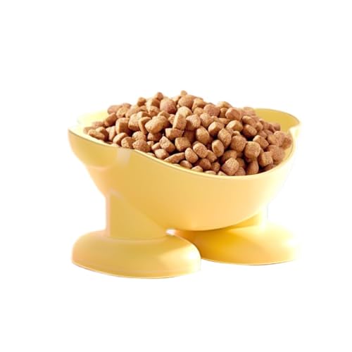 Duroecsain Hundenapf mit geneigtem Winkel, Ständer für Futternäpfe für Katzen und Hunde,Haustiernäpfe Robuste Haustiernäpfe - Basic Dog Bowls Nackenschutz Katzenfutternapf für Hunde von Duroecsain