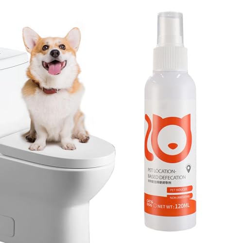 Duroecsain Pee Spray für das Hundetraining,Pee Here Spray für Hunde | 120 ml Pinkel-Trainings-Lockstoff für Hunde - Töpfchen-Trainingshilfe für Hunde im Innen- und Außenbereich, Hilfsmittel für das von Duroecsain