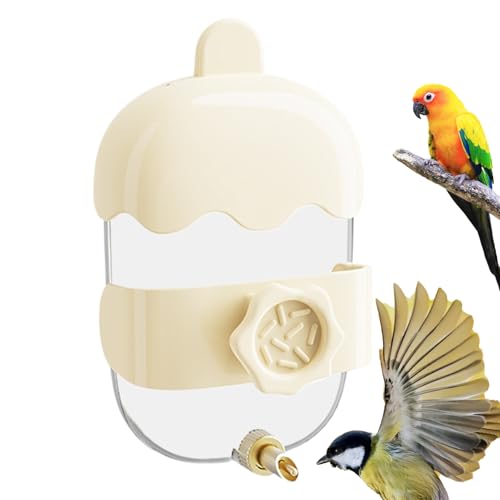 Duroecsain Wasserspender für Vogelkäfig, Tränke für Vögel, rutschfest, auslaufsicheres Trinkzubehör für Wellensittiche, , Kanarienvögel, Turteltauben und Budgergars Duroecsain Wasserspender für Vogelkäfig, Tränke für Vögel, rutschfest, auslaufsicheres Trinkzubehör für Wellensittiche, , Kanarienvögel, Turteltauben und Budgergars von Duroecsain