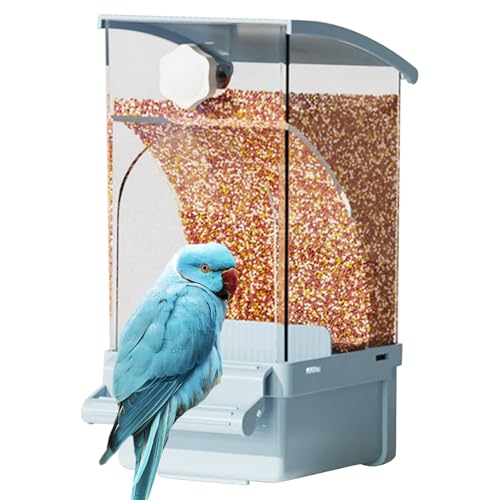 Vogelfutterstation für Wellensittiche, Vogelfutterstation für den Käfig – Vogelfutterschale für Vogelfutterspender, Zubehör für Haustiere für Papageien und Karkosenpapageien Vogelfutterstation für Wellensittiche, Vogelfutterstation für den Käfig – Vogelfutterschale für Vogelfutterspender, Zubehör für Haustiere für Papageien und Karkosenpapageien von Duroecsain