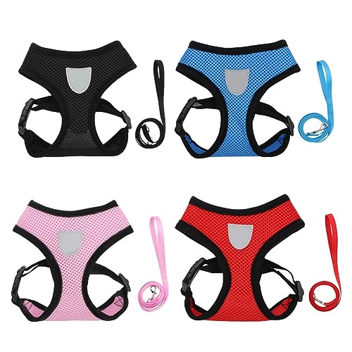 Durratou Pet Chest Strap Top Dog Strap Small Dog Strap Outdoor Reflective Breathable Dog Traction Strap von Durratou