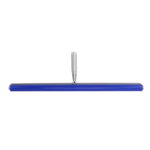 Fusselrolle, wiederverwendbar, manuelles Silikon-Rollenreinigungswerkzeug, laminierter statischer Fusselentferner mit Metallgriff, blau (18 Inch 85mm Opening) von Dussdote