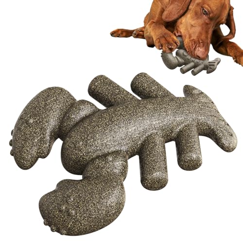 Duuclume Kauspielzeug für Hunde, robust, langlebig, Hummer, Molarenspielzeug für mittelgroße und große Hunde, aggressives Kauen, interaktives Hundespielzeug für Hunde, Zähneknirschen und Langeweile, von Duuclume