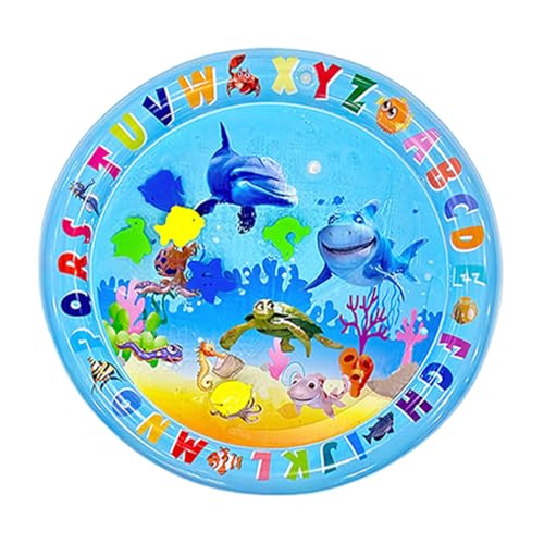 Duvcoywae Wassersensorik Spielmatte Für Katzen, Katzenspielmatte Kühl, Water Play Mat Katze, Sommer Interaktives Katzenspielzeug Zum Spielen Mit Haustieren, Kinder, 65 cm Duvcoywae Wassersensorik Spielmatte Für Katzen, Katzenspielmatte Kühl, Water Play Mat Katze, Sommer Interaktives Katzenspielzeug Zum Spielen Mit Haustieren, Kinder, 65 cm von Duvcoywae